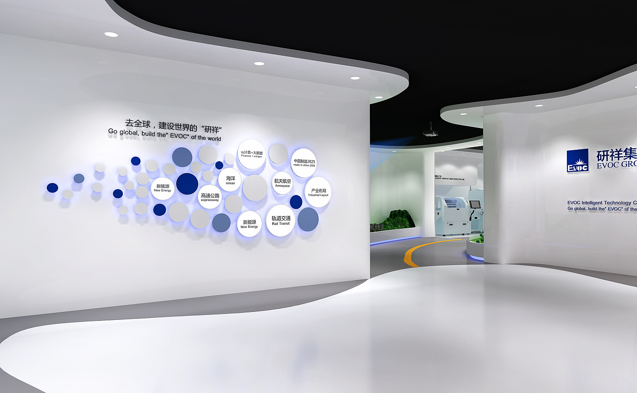 企业展厅设计互动多媒体